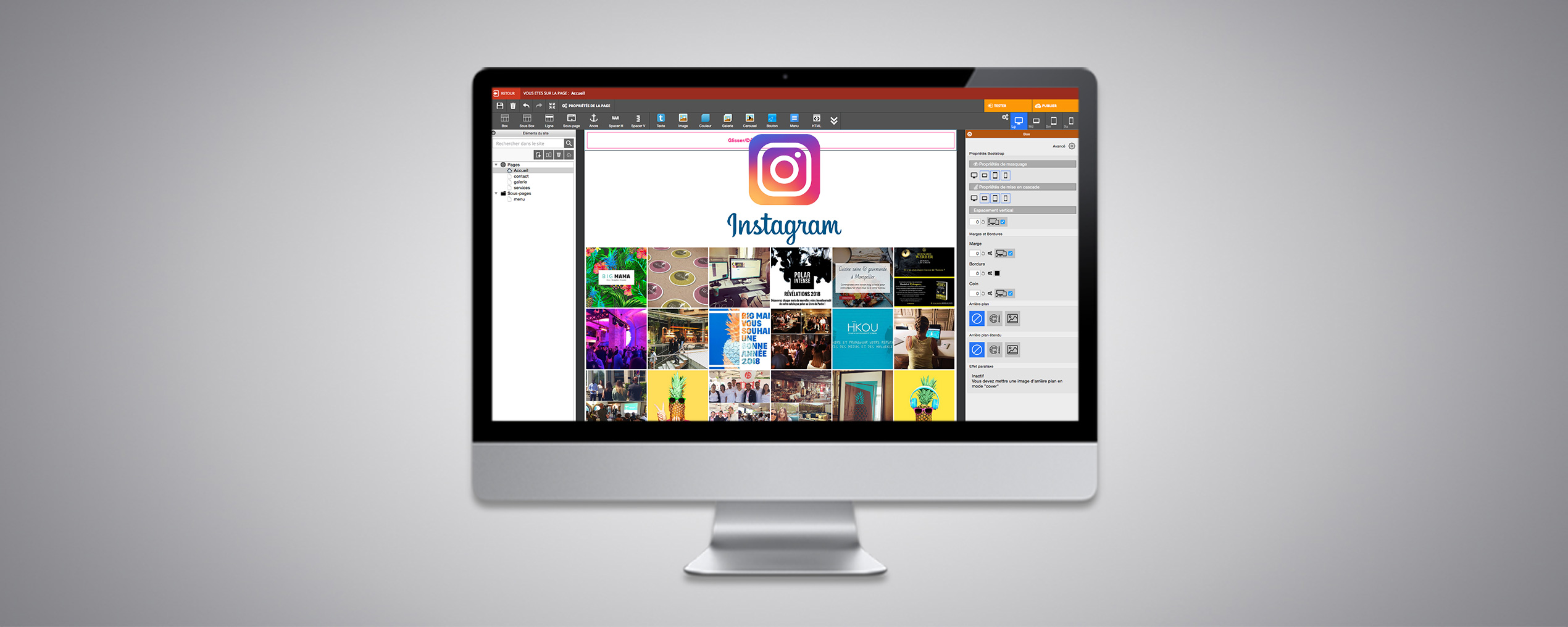 Intégrez votre fil Instagram sur votre site internet